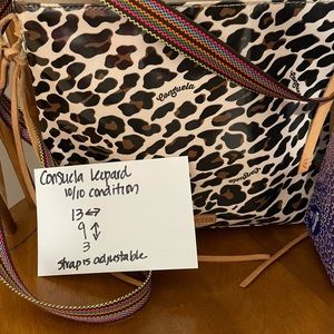 Consuela Mona  leopard crossbody